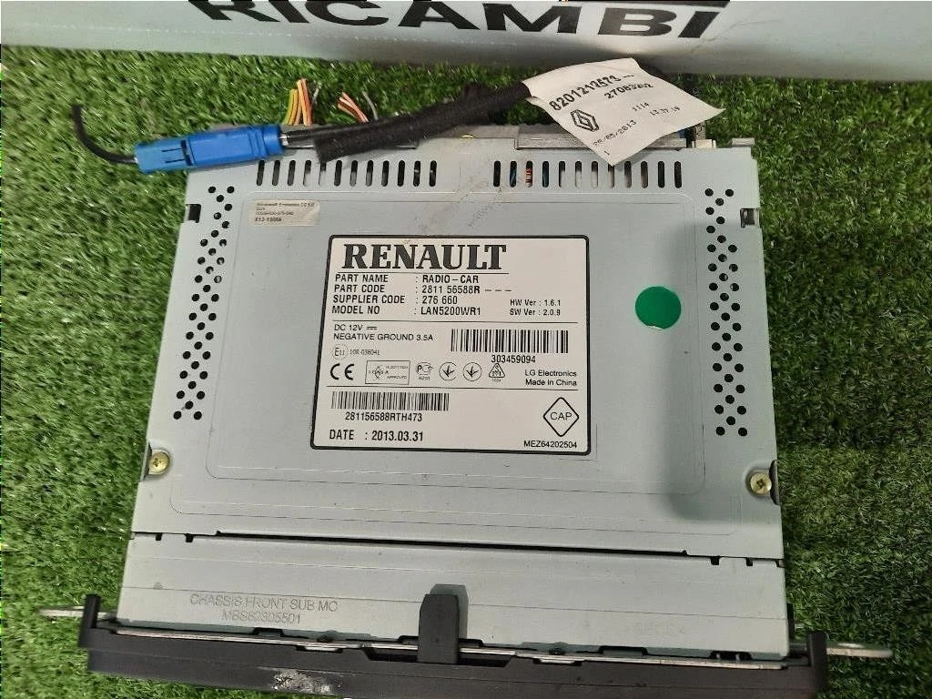 Unità Autoradio 281152815R Dacia Dokker 2013