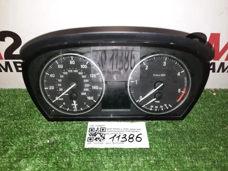 Quadro Strumenti 9166849 Bmw Serie 3 E90 Berlina 2005