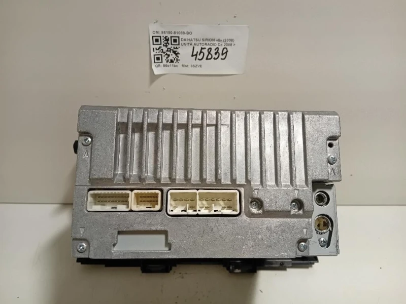 Unità Autoradio 86180-81080-BO Daihatsu Materia 2007