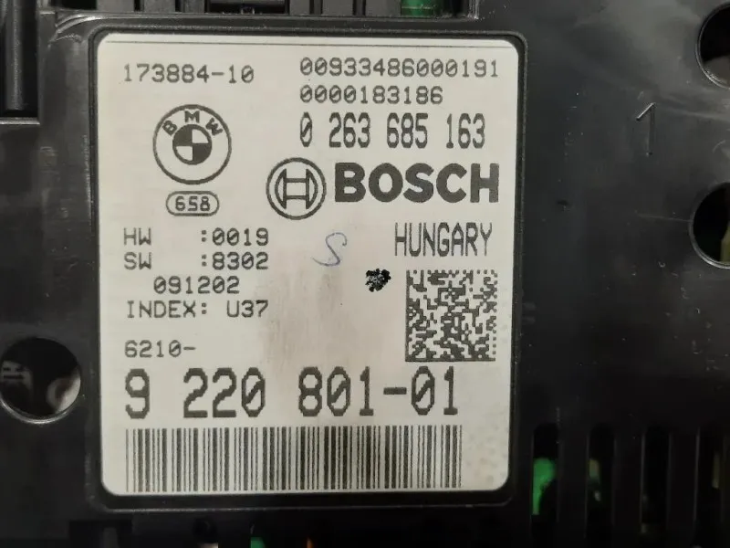 Quadro Strumenti 9 220 801-01 Bmw Serie 5 F07 GT 2010