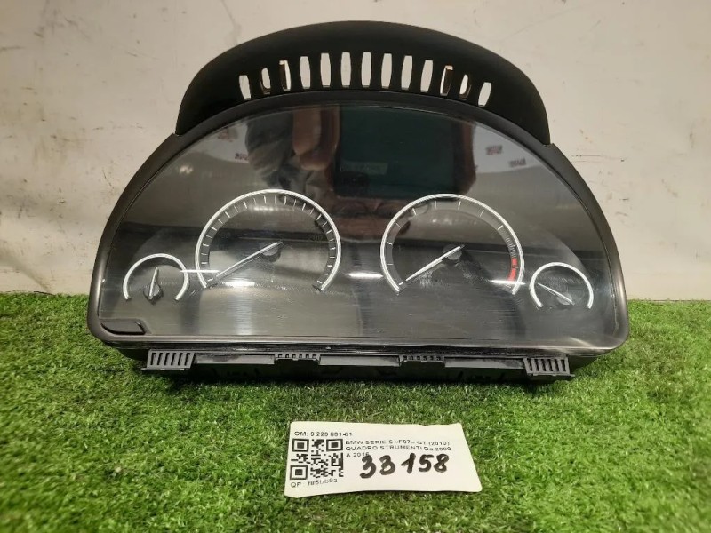 Quadro Strumenti 9 220 801-01 Bmw Serie 5 F07 GT 2010