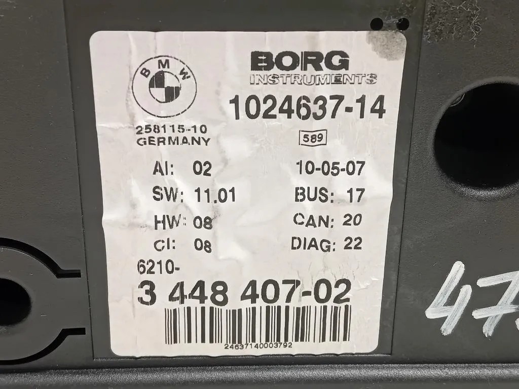 Quadro Strumenti 1040781 Bmw X3 E83 2004