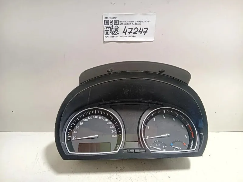 Quadro Strumenti 1040781 Bmw X3 E83 2004