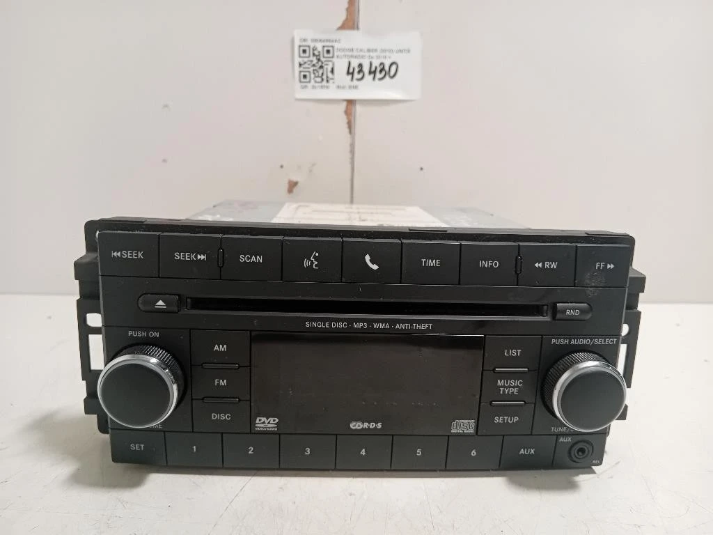 Unità Autoradio 05064954AC Dodge Journey 2009