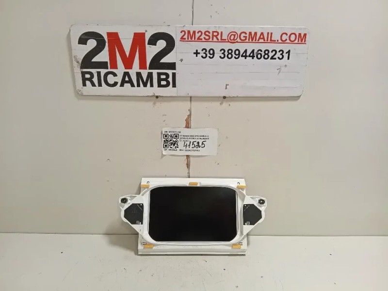 Quadro Strumenti 9820811780 Citroen DS3 Crossback 2018