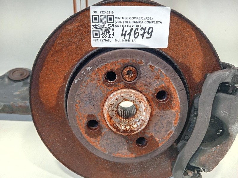 Meccanica Completa ANT DX 22245216 Mini MINI Cooper R56 2007