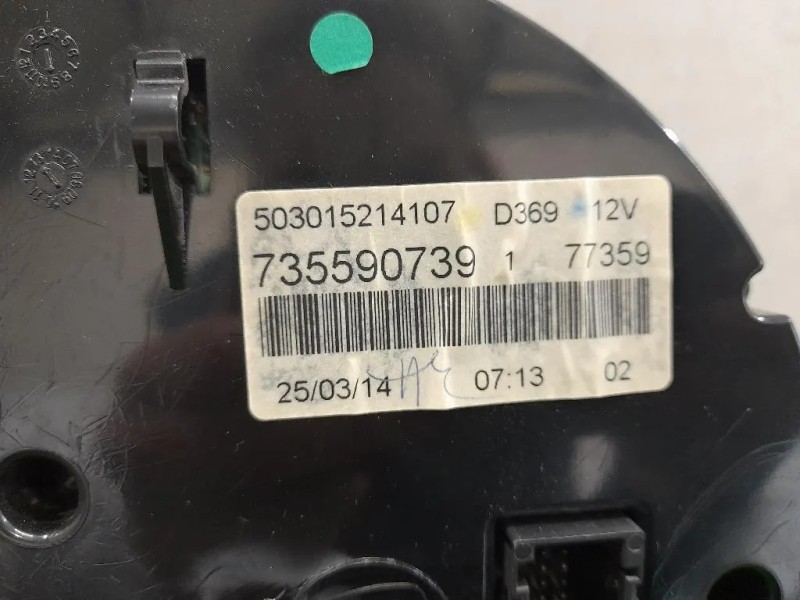 Quadro Strumenti 735590739 Fiat 500 II 2008