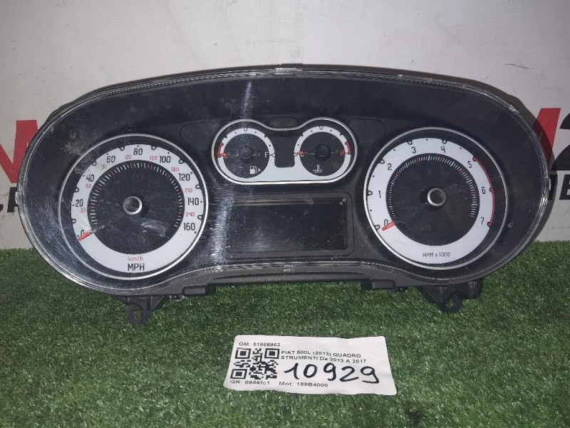 Quadro Strumenti 51968862 Fiat 500L 2013