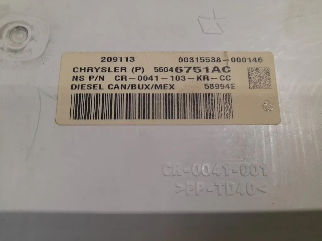 Quadro Strumenti 56046751AC Fiat Freemont 2011