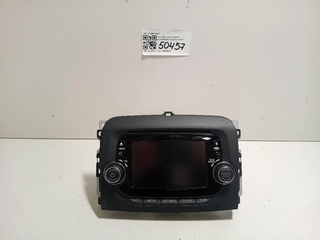 Unità Autoradio 07355674420 Fiat 500L 2013