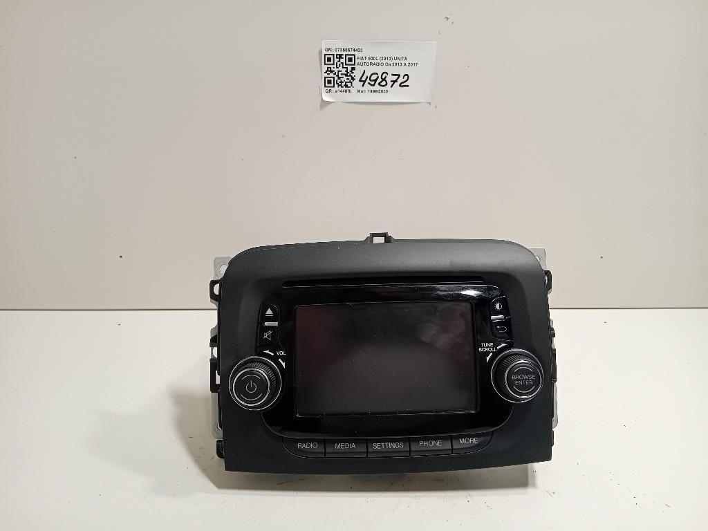 Unità Autoradio 07355674420 Fiat 500L 2013