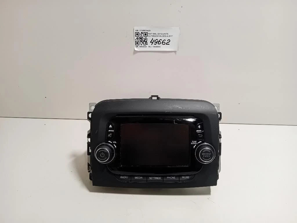 Unità Autoradio 07355674420 Fiat 500L 2013