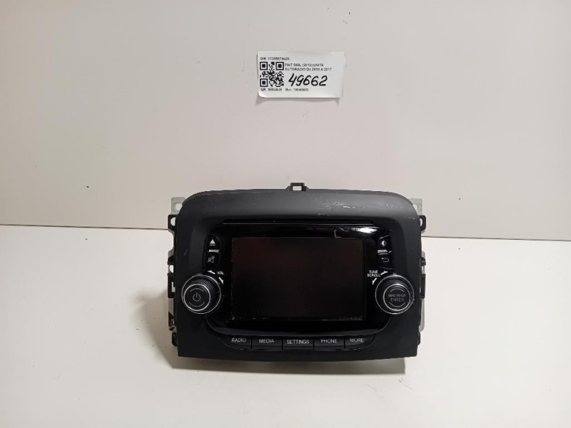 Unità Autoradio 07355674420 Fiat 500L 2013