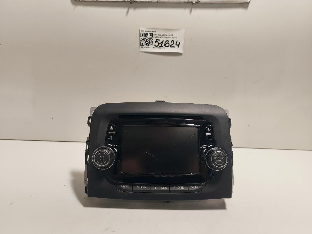 Unità Autoradio 07355674420 Fiat 500L 2013