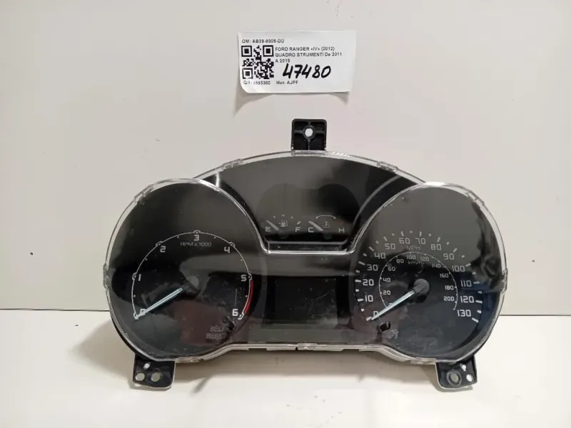 Quadro Strumenti AB39-8005-DD Ford Ranger IV 2012