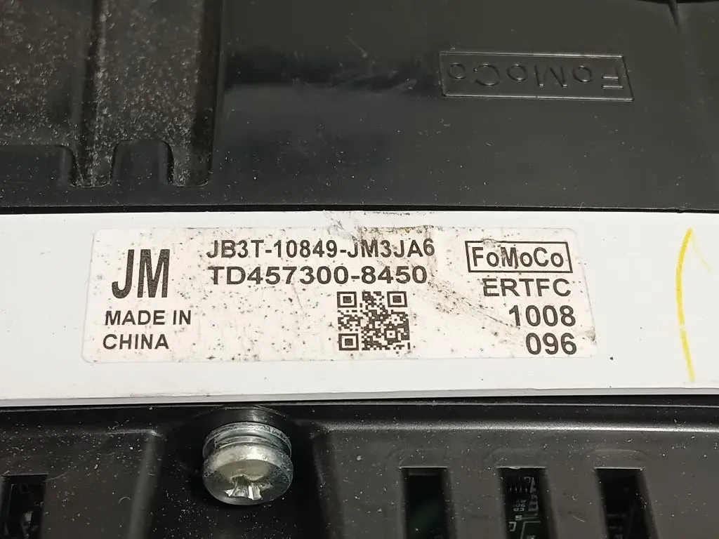 Quadro Strumenti JB3T-10849-JM Ford Ranger IV 2019
