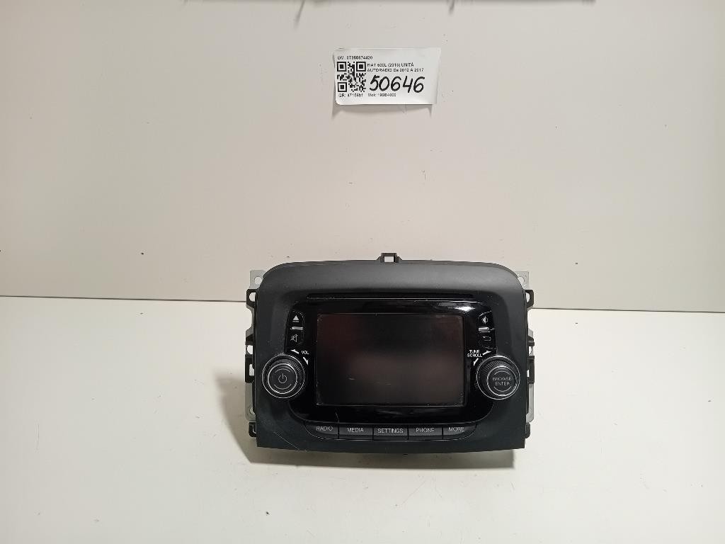Unità Autoradio 07355674420 Fiat 500L 2013