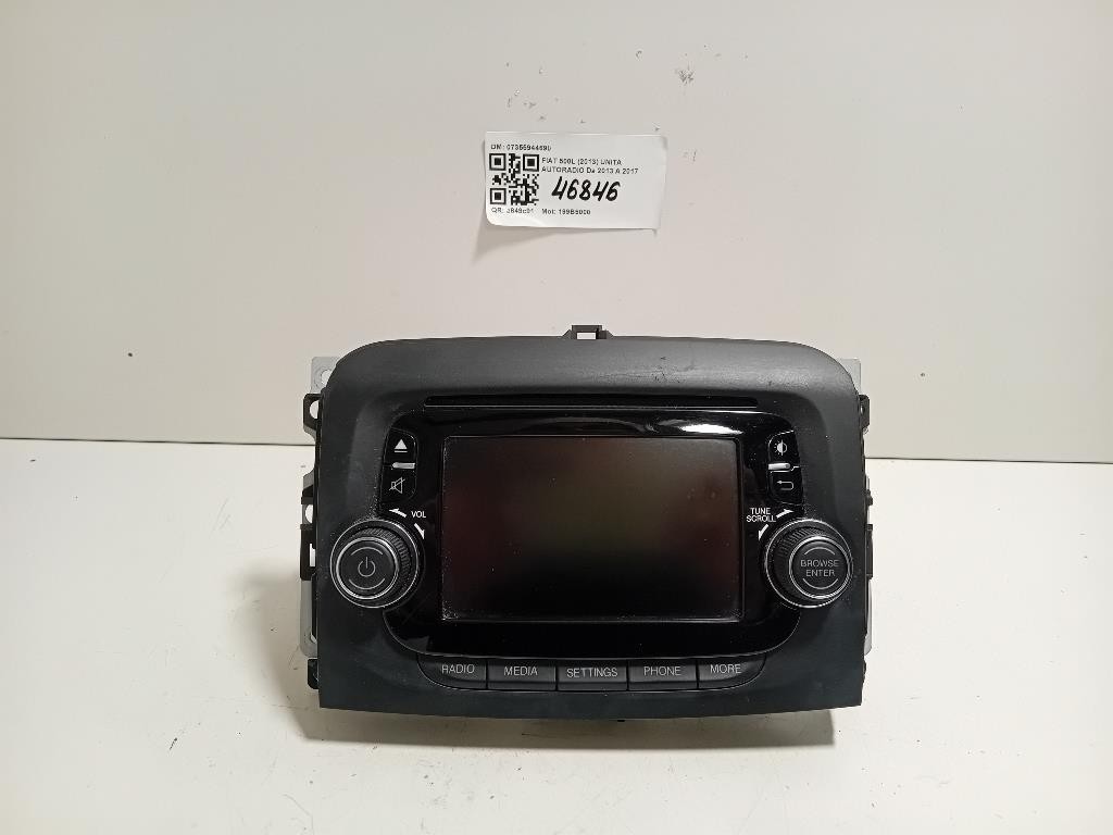 Unità Autoradio 07355944690 Fiat 500L 2013
