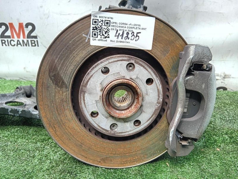 Meccanica Completa ANT DX 9837414780 DESTRA DX Opel Corsa F 2019