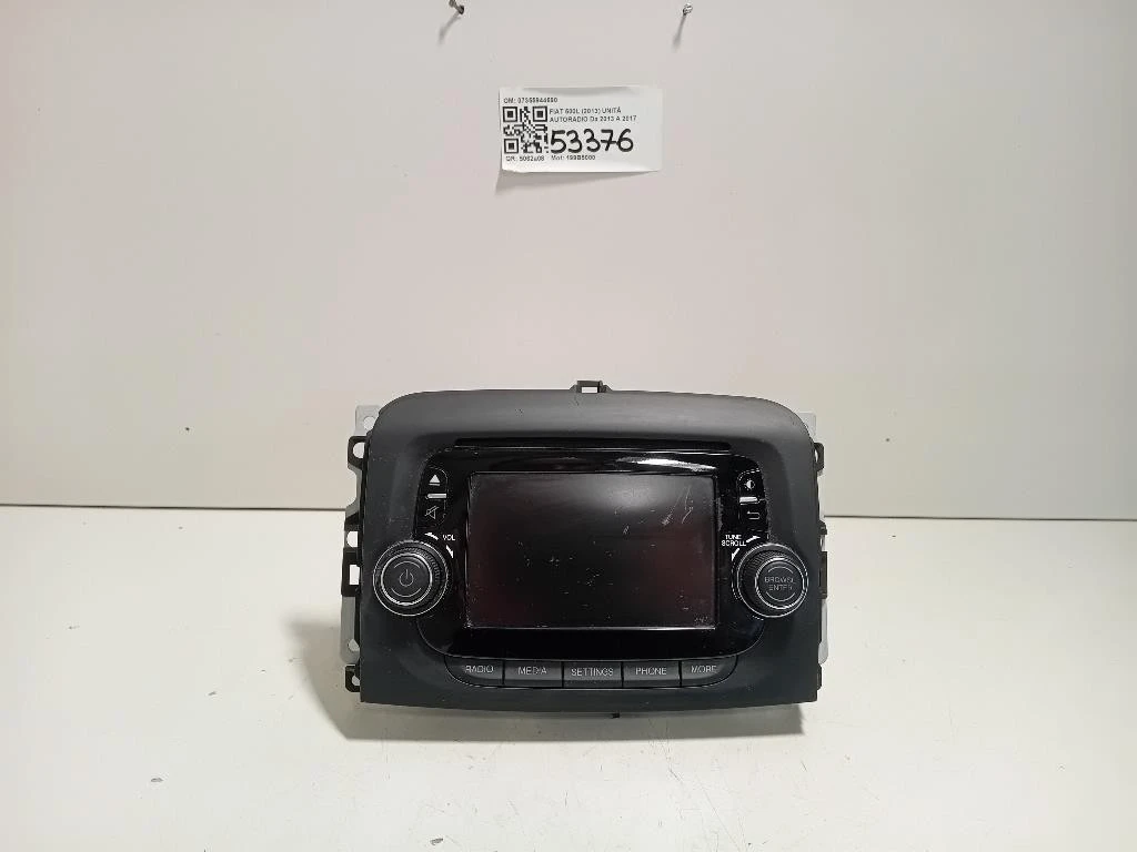 Unità Autoradio 07355944690 Fiat 500L 2013