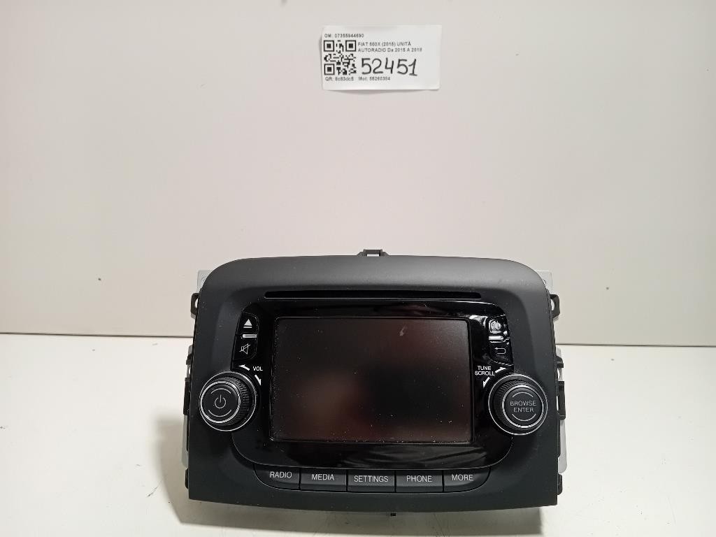 Unità Autoradio 07355944690 Fiat 500L 2013