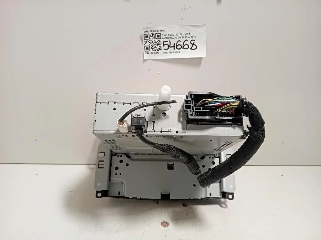 Unità Autoradio 07355944690 Fiat 500L 2013