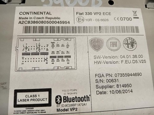 Quadro Strumenti 8X2310849AJ Jaguar XF I 2008
