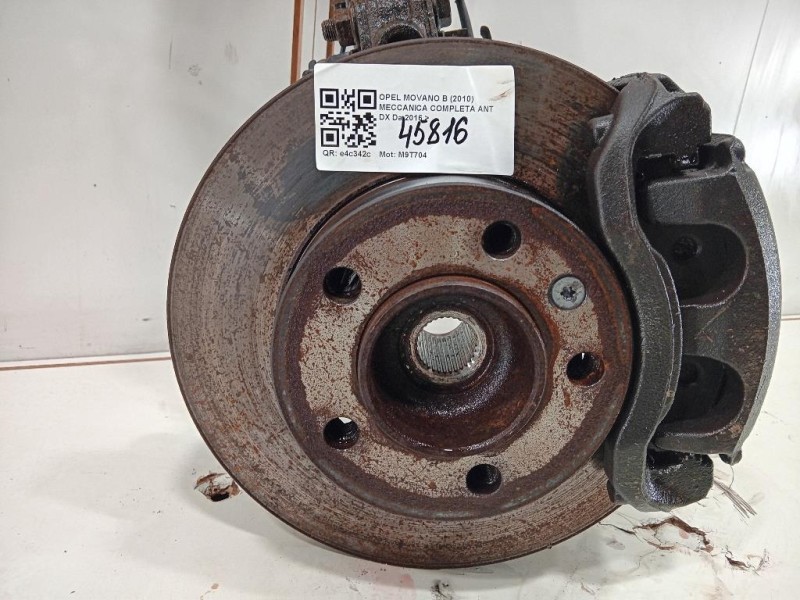 Meccanica Completa ANT DX MECCANICA MOVANO LATO DESTRO DX Opel Movano B 2010