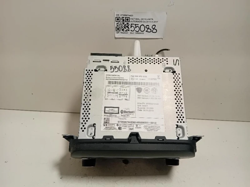 Unità Autoradio 07355674420 Fiat 500L 2013