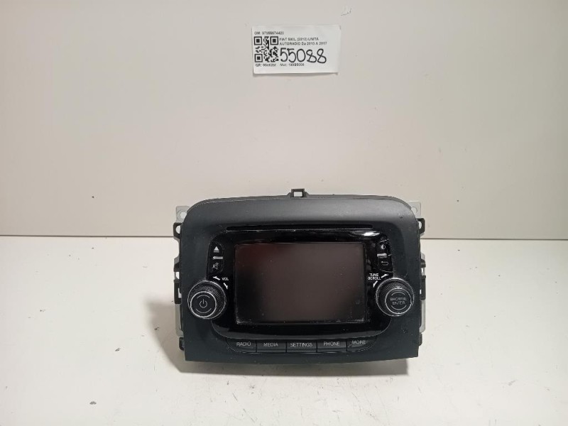 Unità Autoradio 07355674420 Fiat 500L 2013