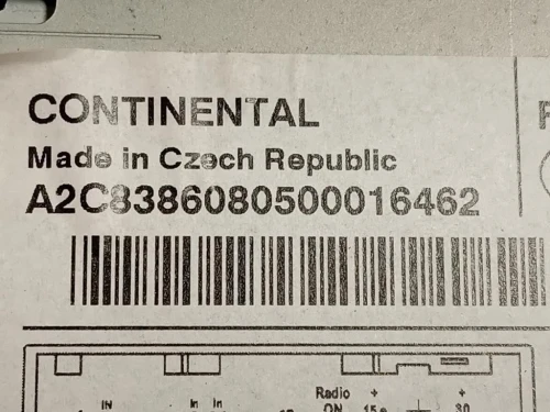 Unità Autoradio A2C8386080 Fiat 500L 2013