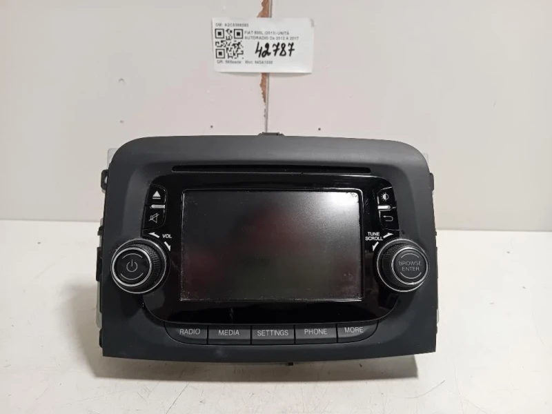 Unità Autoradio A2C8386080 Fiat 500L 2013