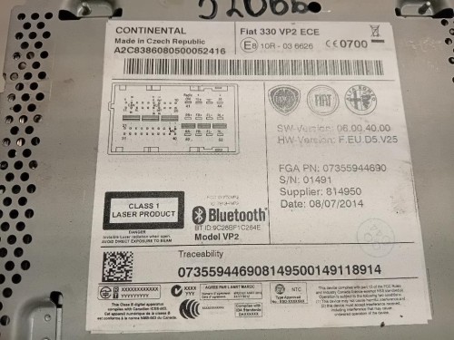 Meccanica Completa ANT DX 9823318680 Peugeot 308 II 2017