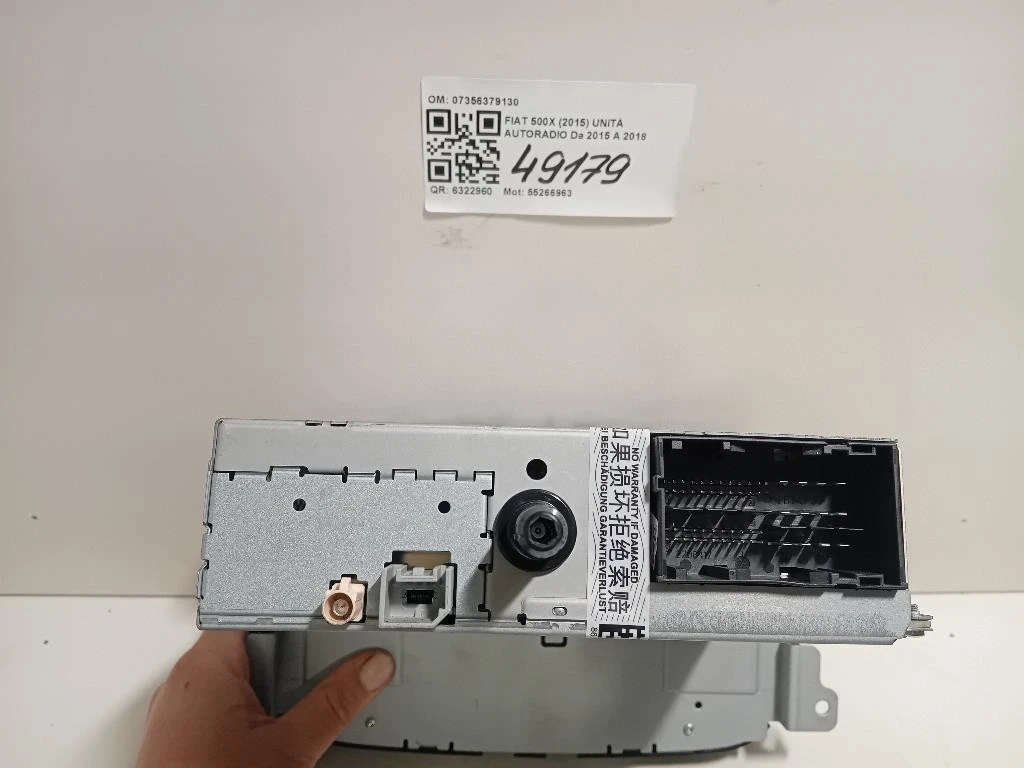 Unità Autoradio 07356379130 Fiat 500X 2015