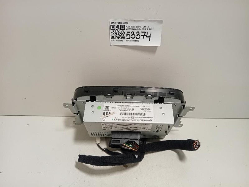 Unità Autoradio 07356966350 Fiat 500X 2018