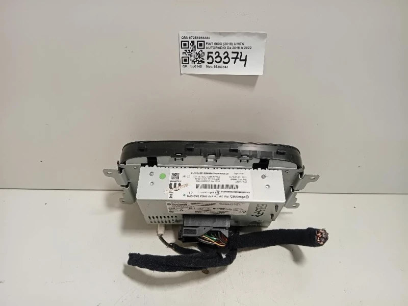 Unità Autoradio 07356966350 Fiat 500X 2018