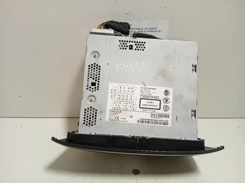 Unità Autoradio 7355978450 Fiat Doblò III Cargo 2010