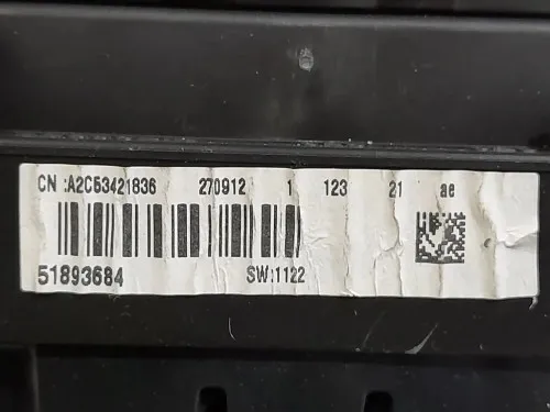 Quadro Strumenti Lancia Ypsilon III 2015