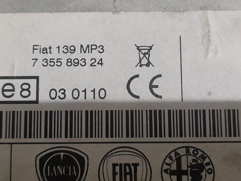 Unità Autoradio 735589324 Fiat Panda II 2012