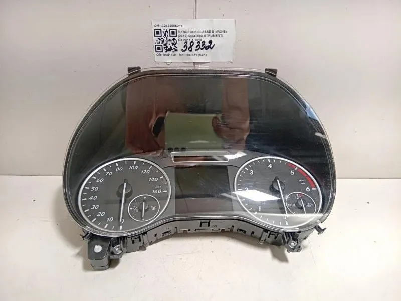 Quadro Strumenti A2469006211 Mercedes Classe B W246 2012