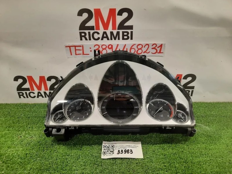 Quadro Strumenti A2129001814 Mercedes Classe C W204 2011