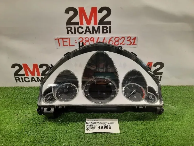 Quadro Strumenti A2129001814 Mercedes Classe C W204 2011
