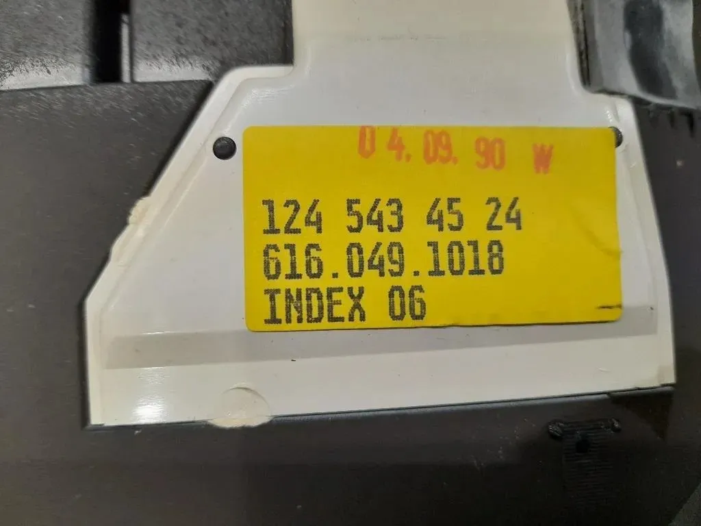 Quadro Strumenti 1245434524 Mercedes Classe E W124 1985
