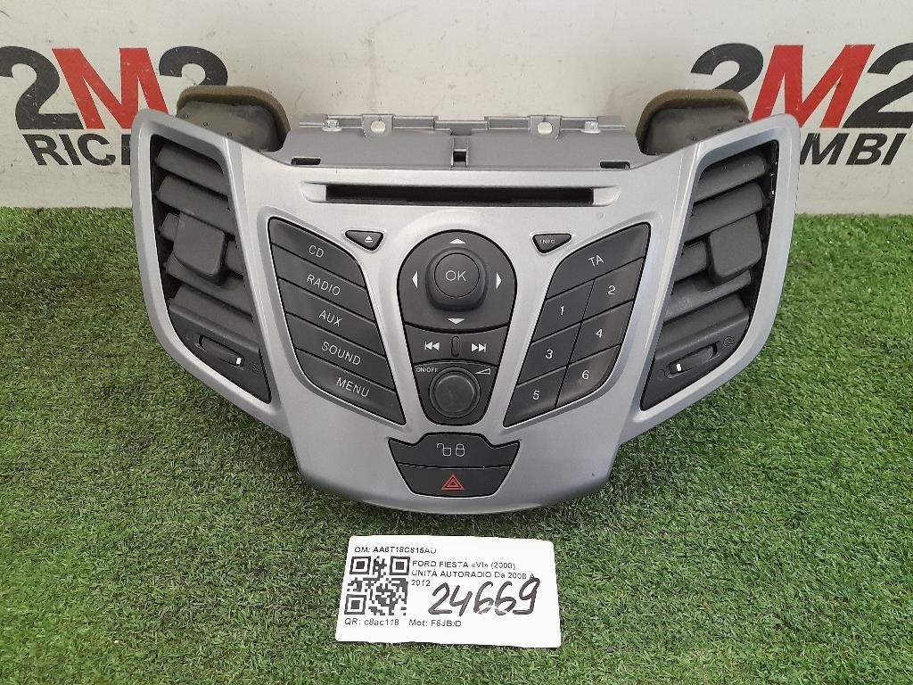 Unità Autoradio AA6T18C815AD Ford Fiesta VI 2008