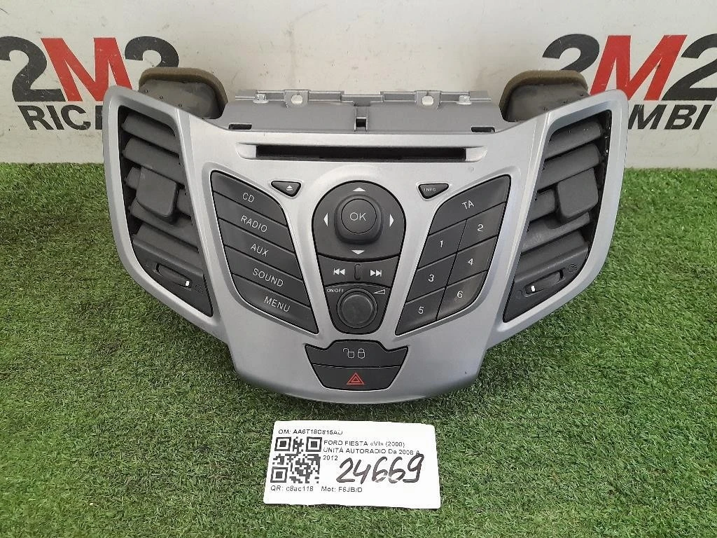 Unità Autoradio AA6T18C815AD Ford Fiesta VI 2008