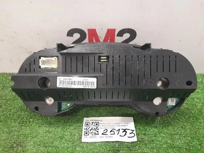 Quadro Strumenti A2515408147 Mercedes Classe R W251 2006