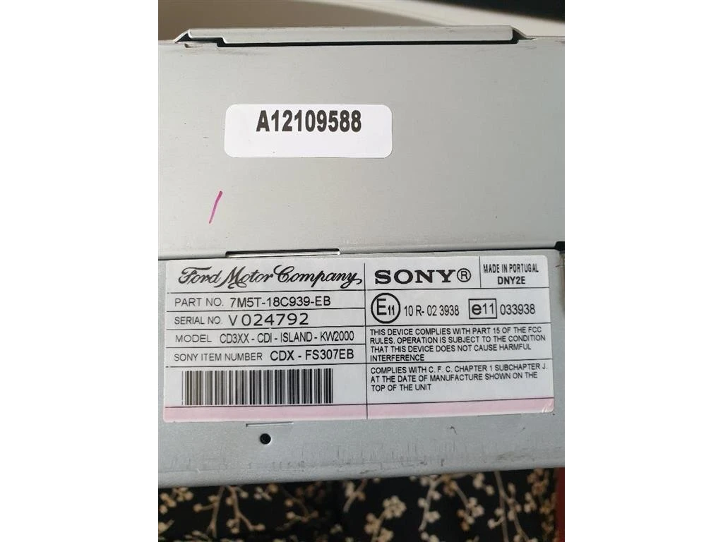 Unità Autoradio VP6M2F-18C821-AG Ford Focus III SW 2008