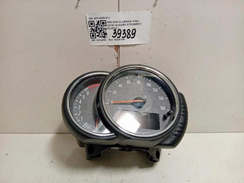 Quadro Strumenti BM-0535-513 Mini MINI Clubman F54 2019