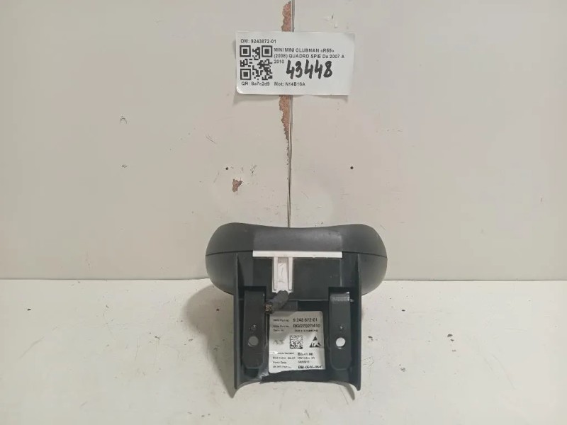 Quadro Strumenti 9243872-01 Mini MINI Clubman R55 2008