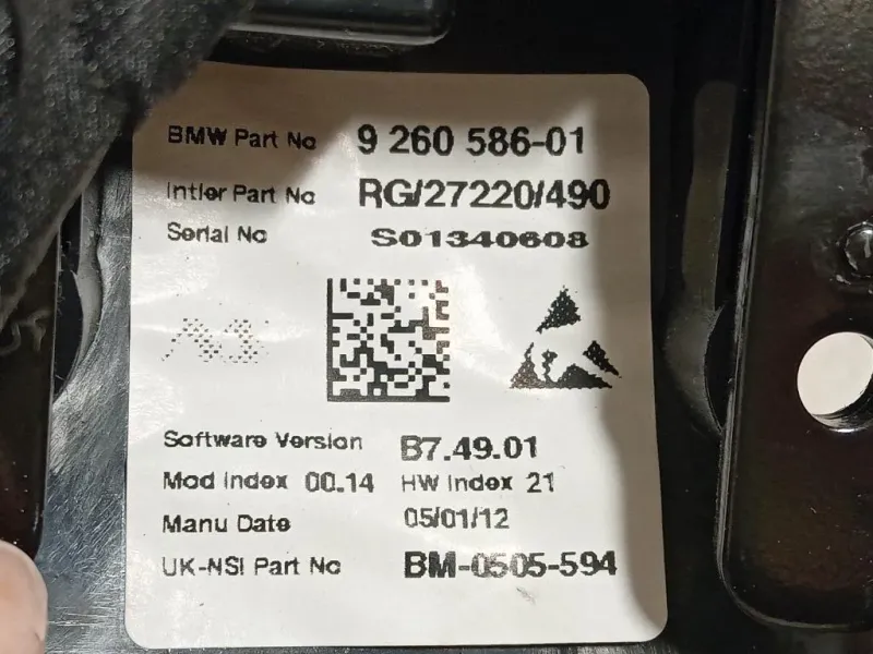 Quadro Strumenti 9306256-01 Mini MINI Cooper R56 2007